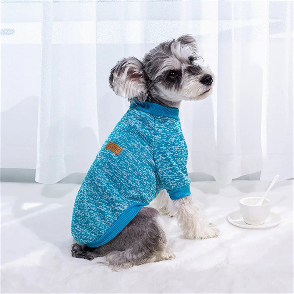 Pull classique d’hiver - chien ou chat