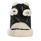 Veste cuir polaire - chien et chat