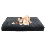 Matelas rectangulaire en peluche pour chien et chat