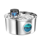 Fontaine à eau inox 3,2 L - chat et chien