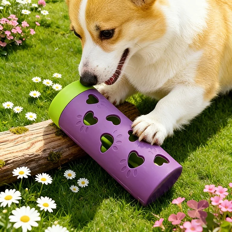 Distributeur de friandises interactif à rouler - chien