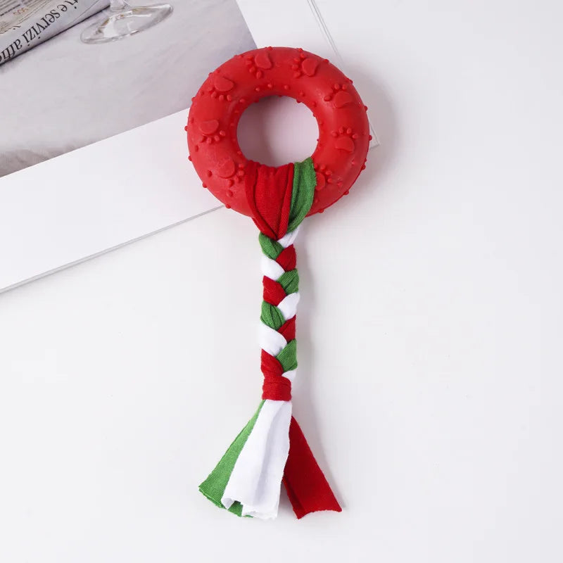 Set de 8 jouets de Noël pour chien