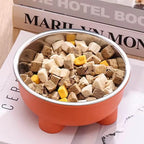 Bol antidérapant en acier inoxydable pour chien et chat