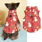 Veste de Noël motifs festifs pour chien & chat