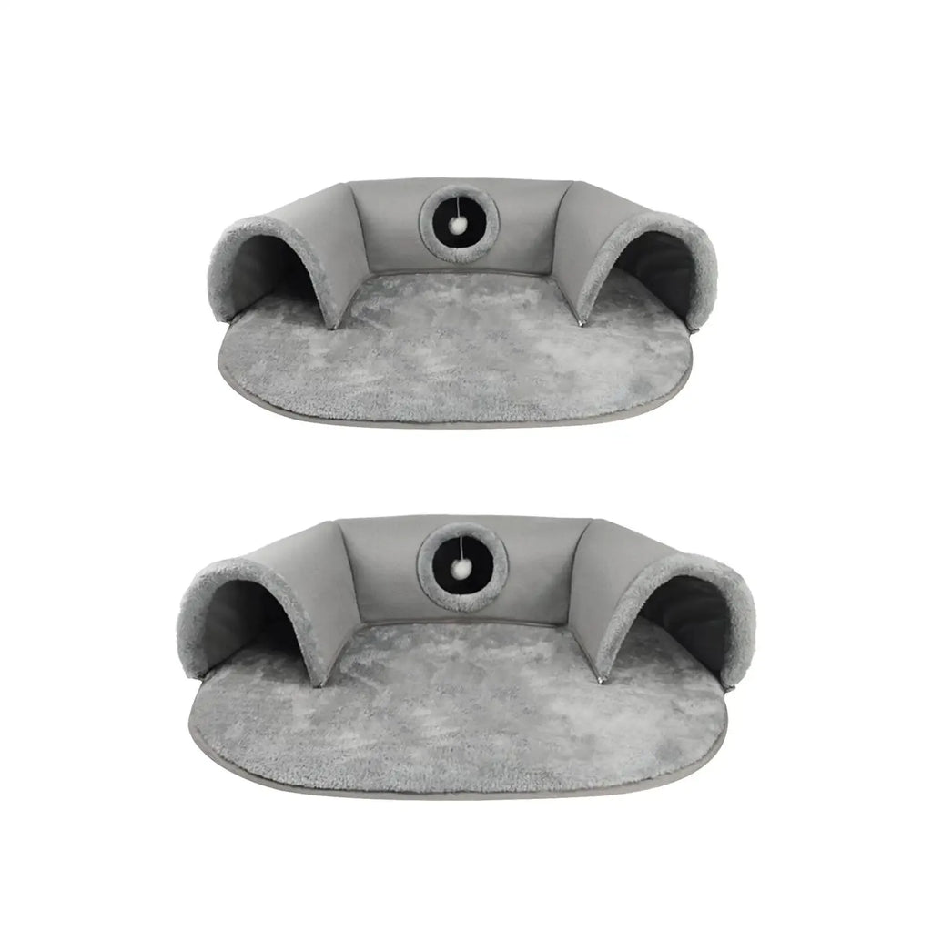 Tapis de jeu et de repos avec tunnels - chat