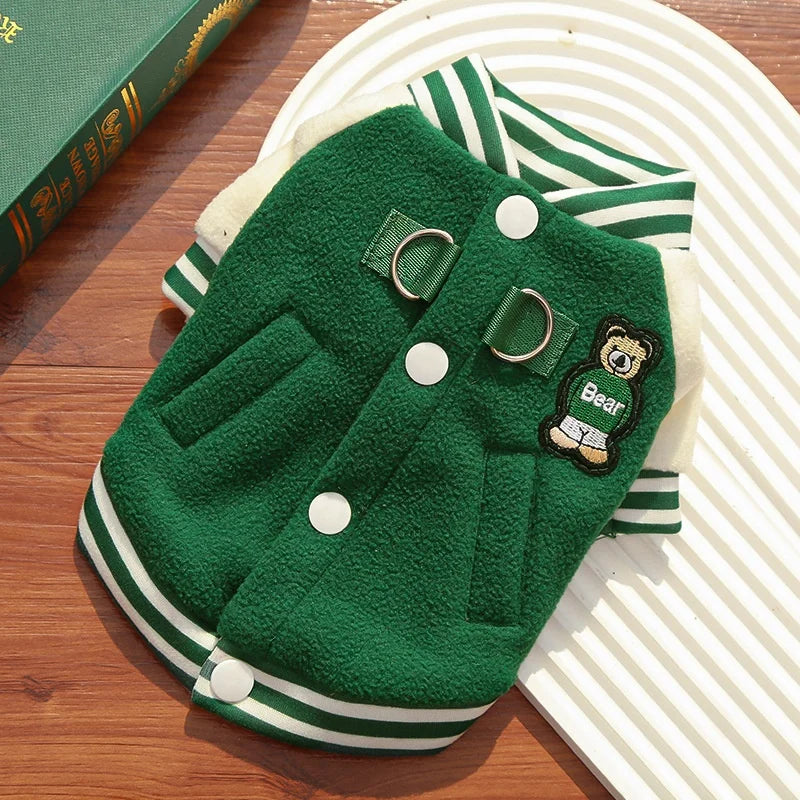 Veste baseball d’hiver - chien et chat