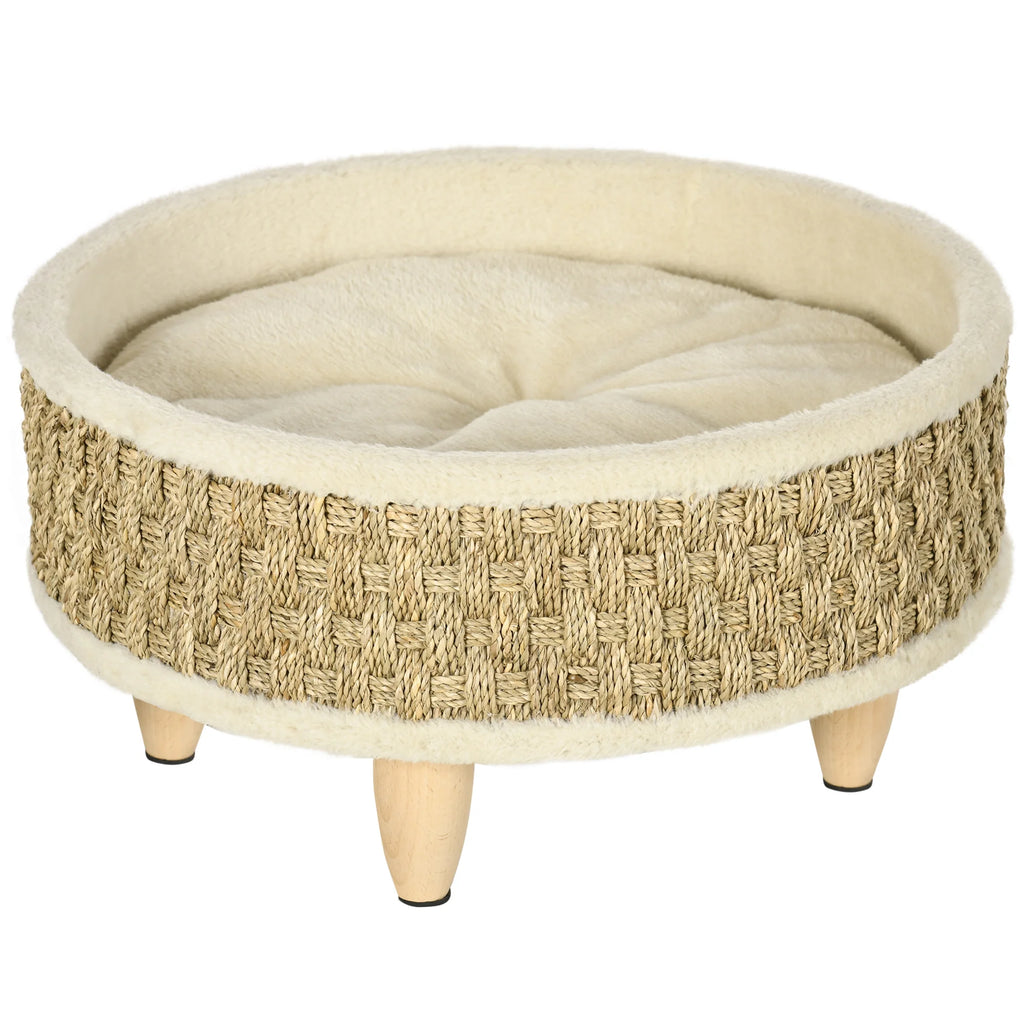 Panier rond sur pieds - chien ou chat
