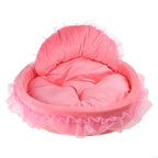 Lit pour chien et chat style princesse en dentelle