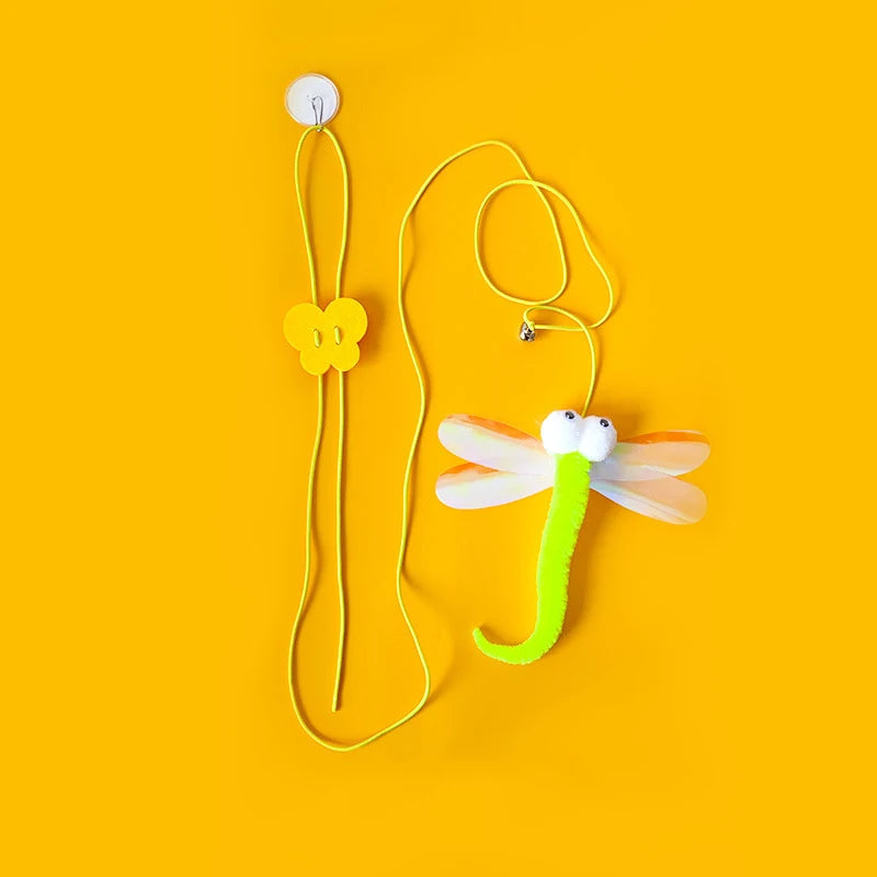 Jouet interactif suspendu pour chat