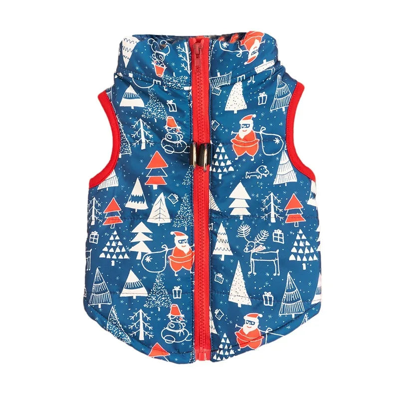 Veste de Noël motifs festifs pour chien & chat