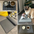 Tapis en silicone imperméable pour chiens et chats