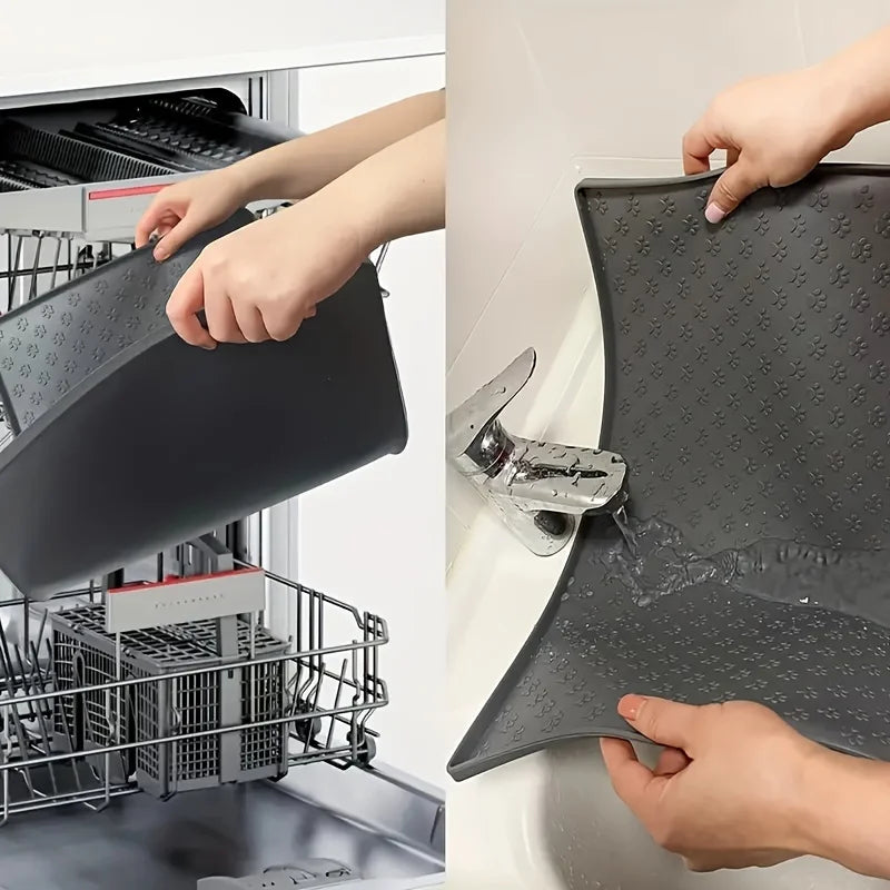 Tapis en silicone imperméable pour chiens et chats