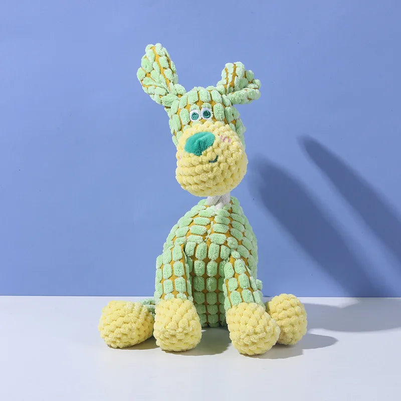 Peluche doudou avec couineur léger – chien