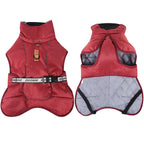 Veste d’hiver chaude coupe-vent - grand chien