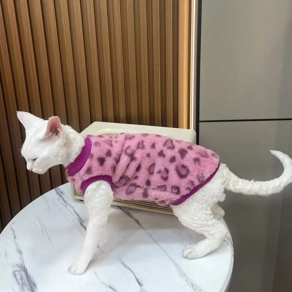 Pull douillet panthère - chat
