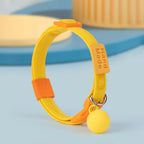 Collier élastique pour chat et petit chien avec cloche amovible