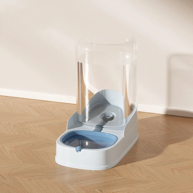 Distributeur automatique d'eau et de croquettes - chien & chat