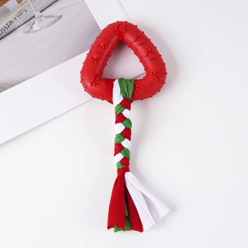 Set de 8 jouets de Noël pour chien