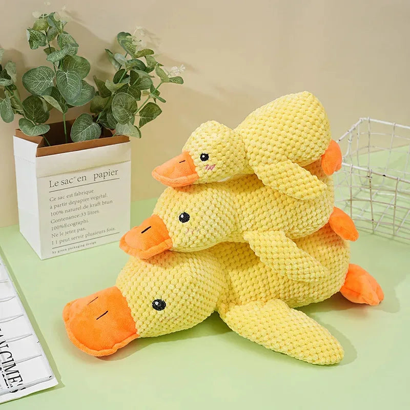 Jouet Canard en Peluche pour Chien