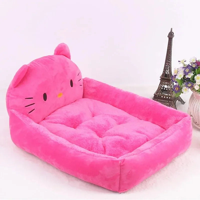 Lit rectangulaire imperméable pour chien et chat