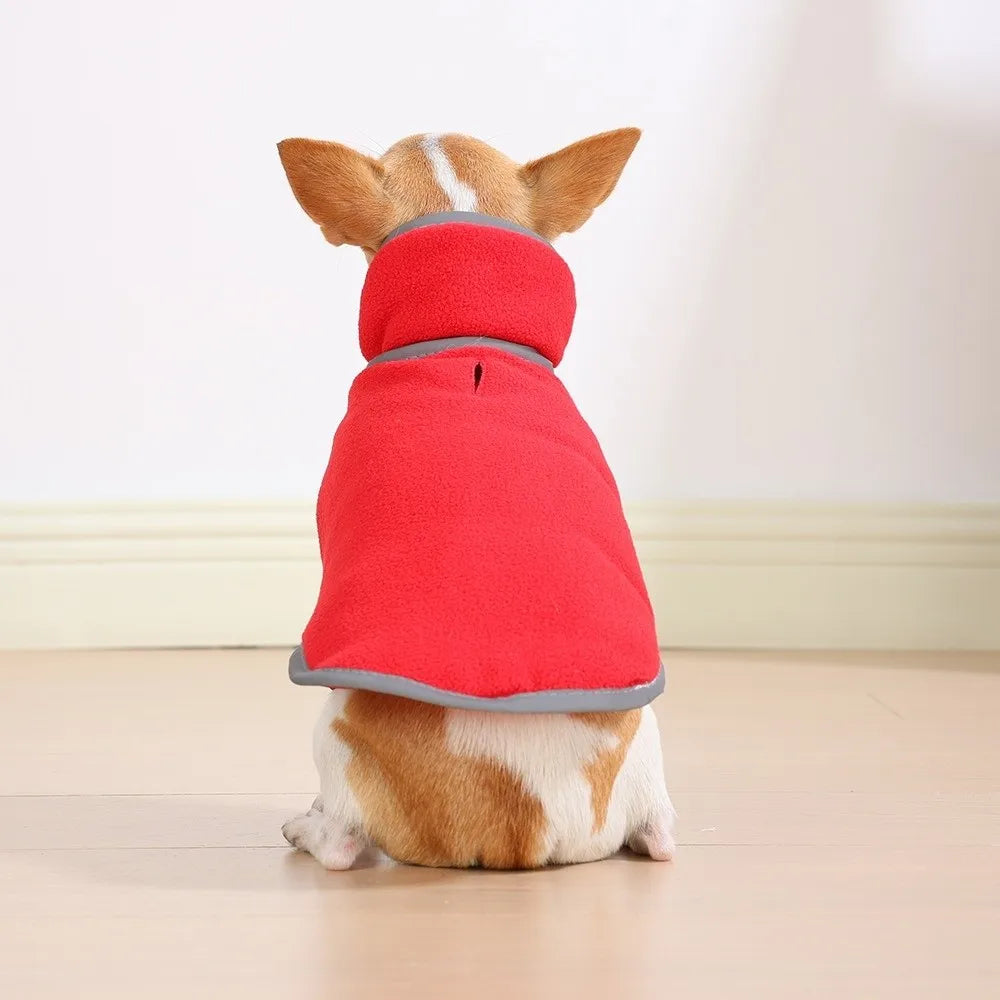 Manteau réversible chaud - chien et chat
