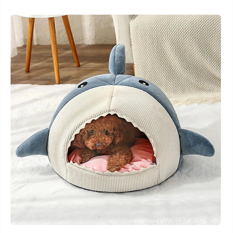 Panier Requin pour Chat et Petit Chien