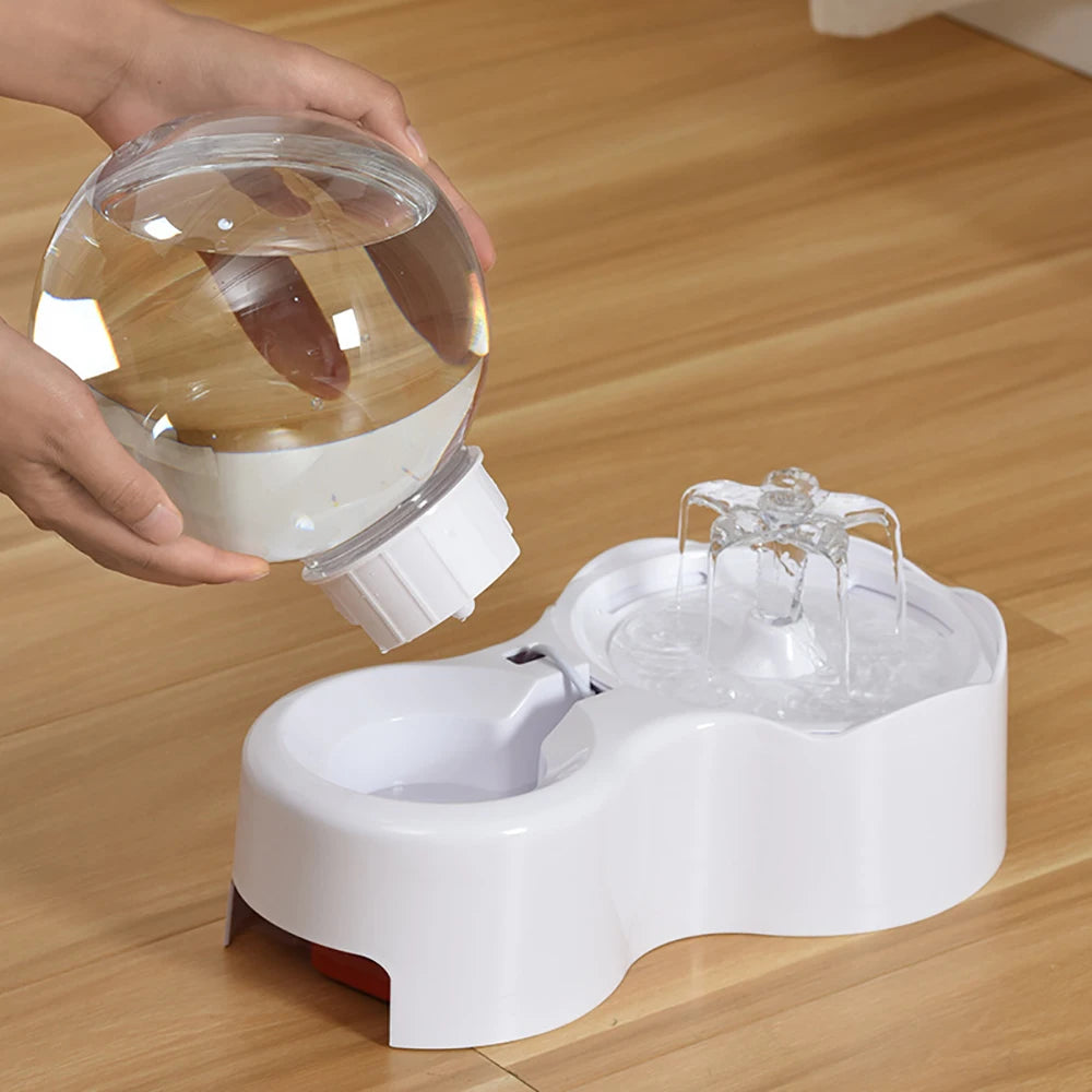 Fontaine globe - chien ou chat