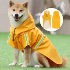 Imperméable à capuche pour grand chien