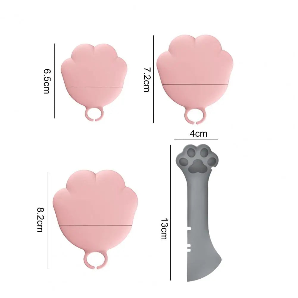 Cuillère & couvercle en silicone pour boîtes