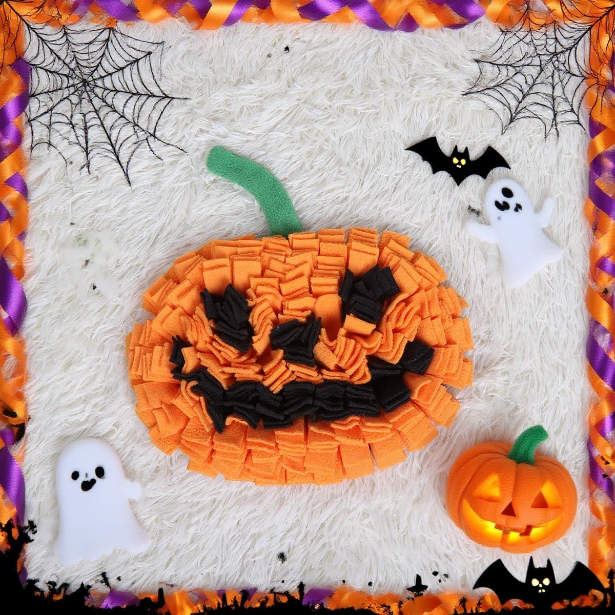 Tapis de fouille Halloween - chien