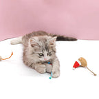 Jouet Souris Chapeau de Noël pour Chat