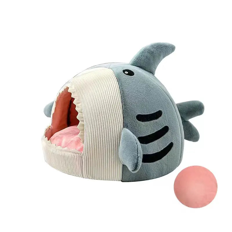 Panier Requin pour Chat et Petit Chien