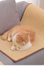 Tapis griffoir en sisal pour chat et protection canapé
