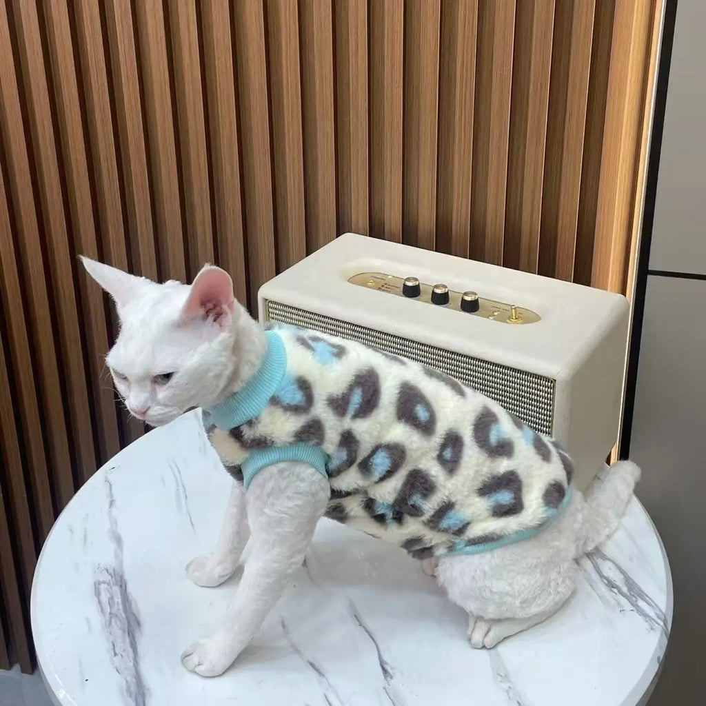 Pull douillet panthère - chat
