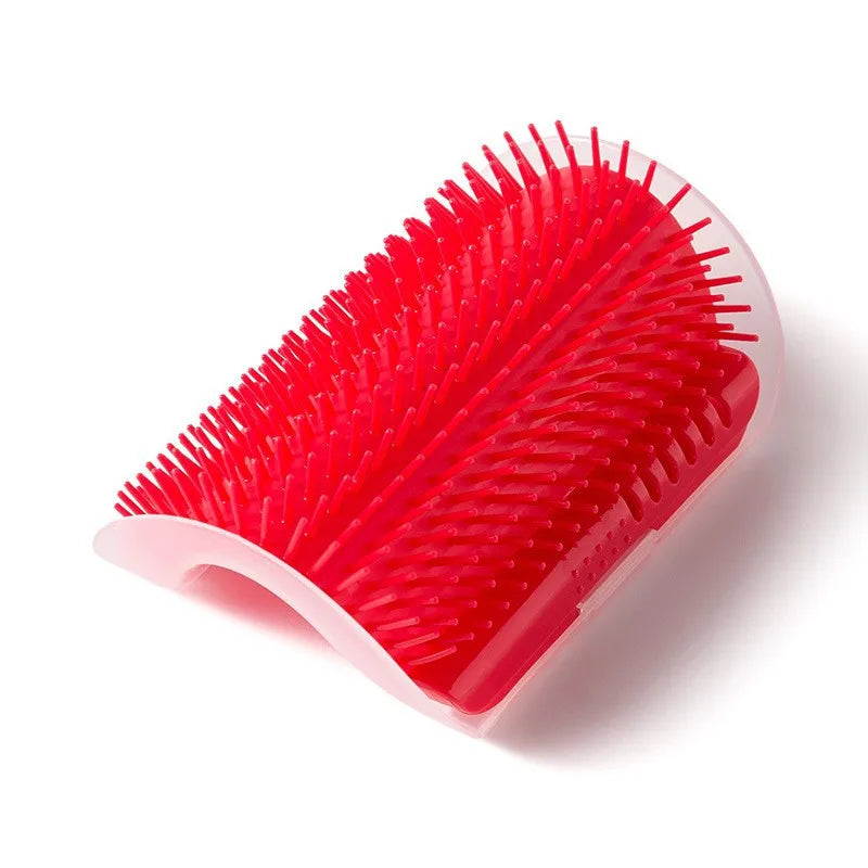 Brosse murale auto-toilettage pour chat