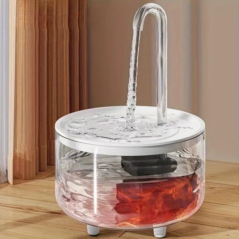 Fontaine USB 1L - chat et petit chien