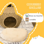 Panier cocon 2 niveaux - chat