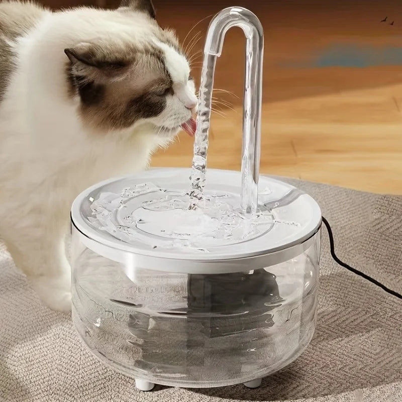 Fontaine USB 1L - chat et petit chien