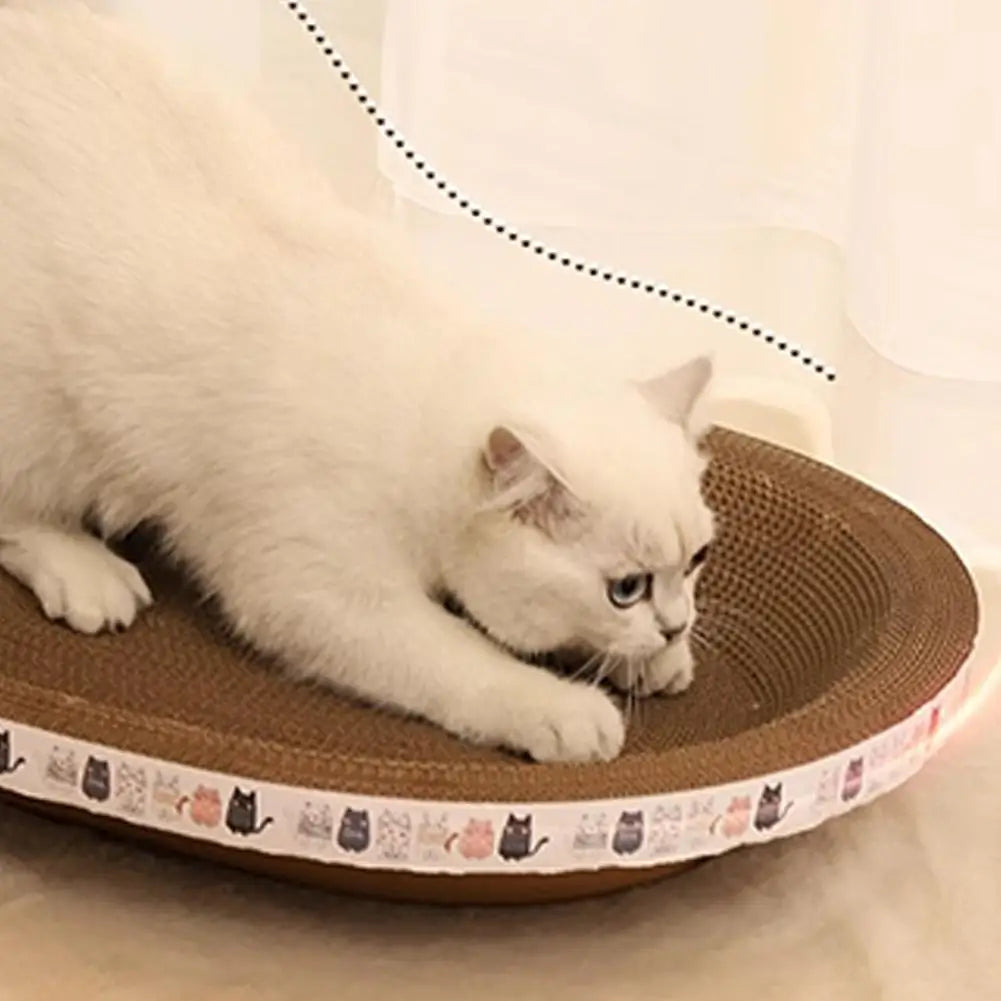 Griffoir cocon en carton ondulé - chat