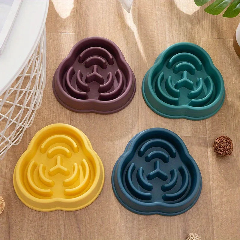 Bol anti-glouton pour chien