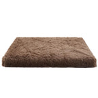 Matelas rectangulaire en peluche pour chien et chat