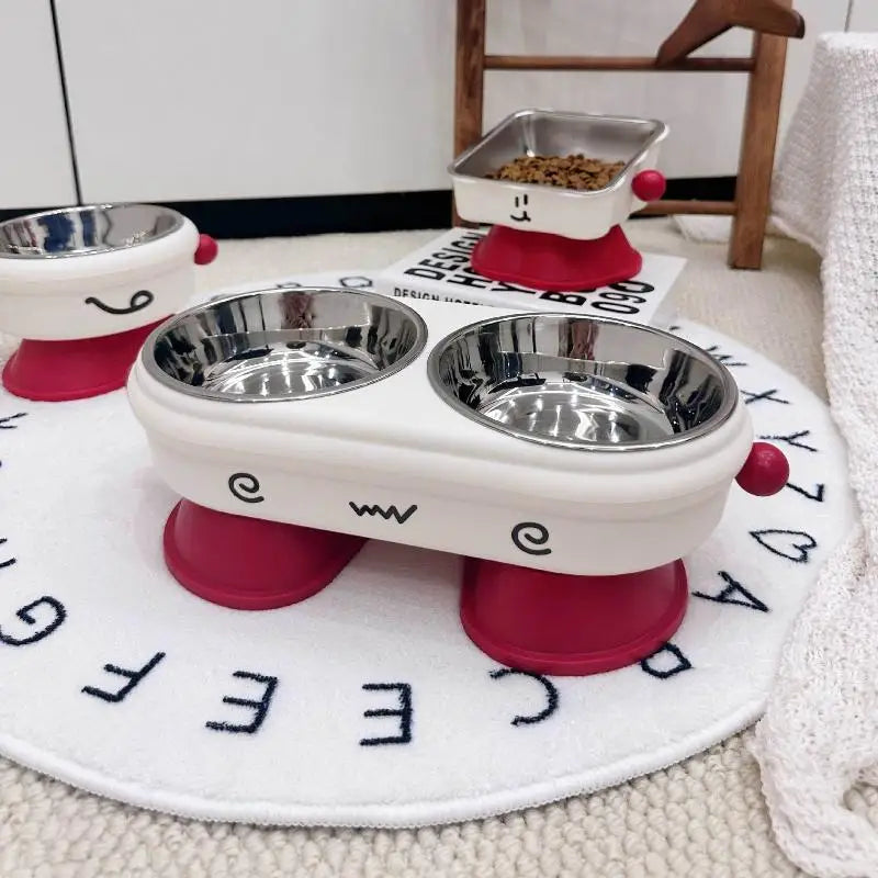 Bol surélevé à pieds hauts pour chien et chat