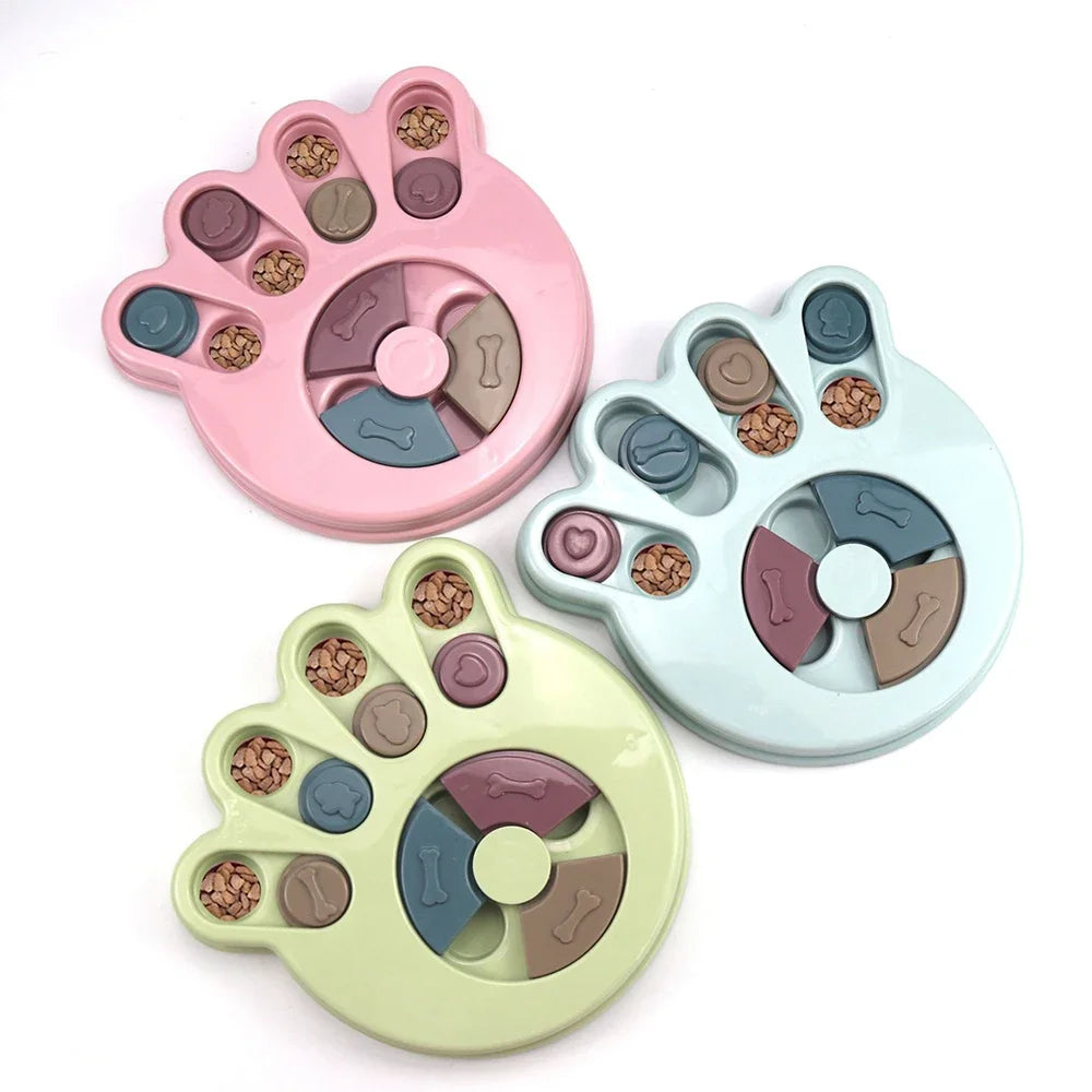 Puzzle interactif anti-glouton - chien