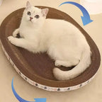 Griffoir cocon en carton ondulé - chat