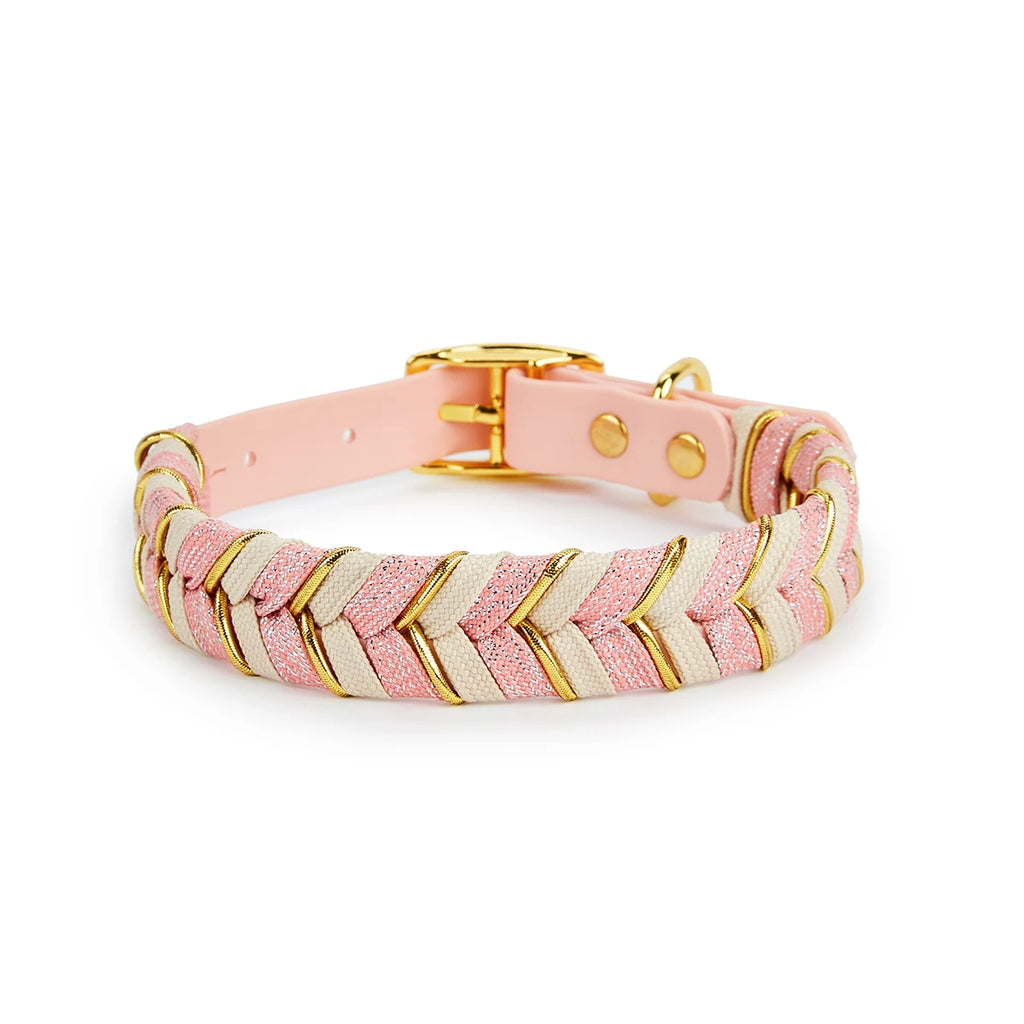 Collier chien fait main coloré réglable