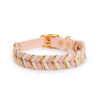 Collier chien fait main coloré réglable