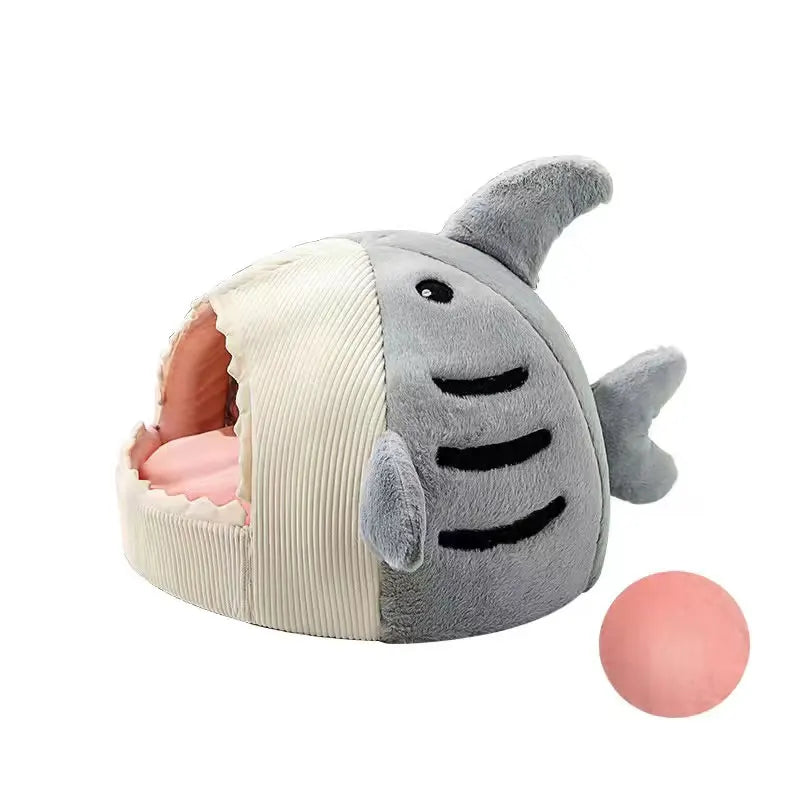 Panier Requin pour Chat et Petit Chien