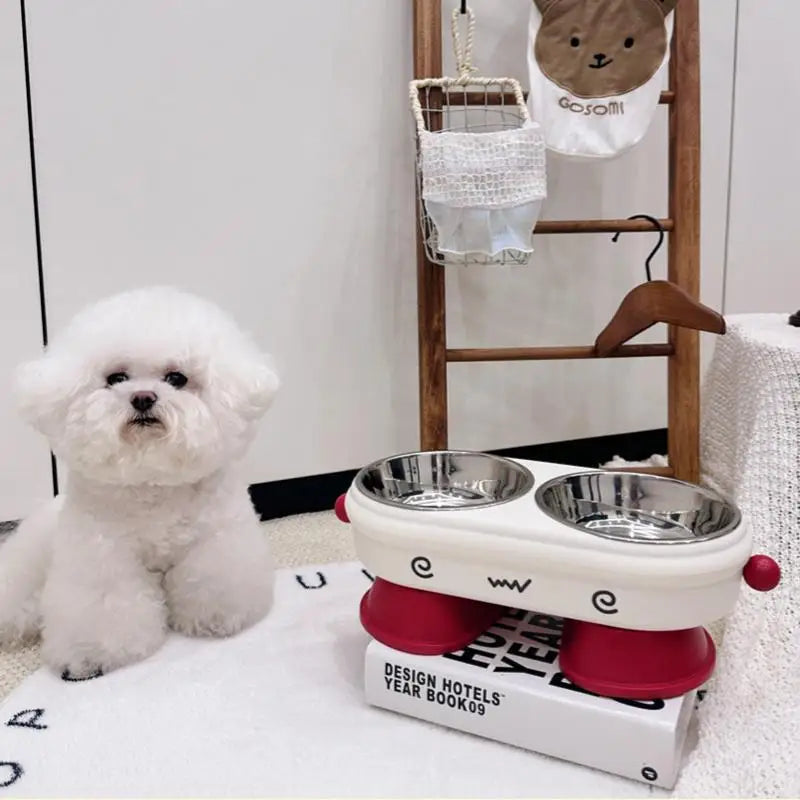 Bol surélevé à pieds hauts pour chien et chat