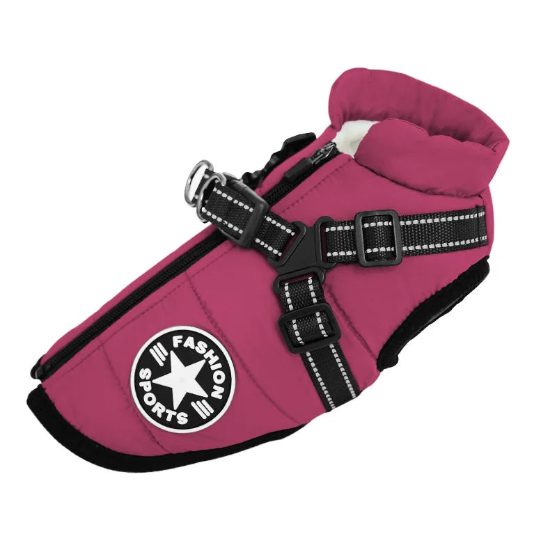 Manteau d’hiver hydrofuge pour chien