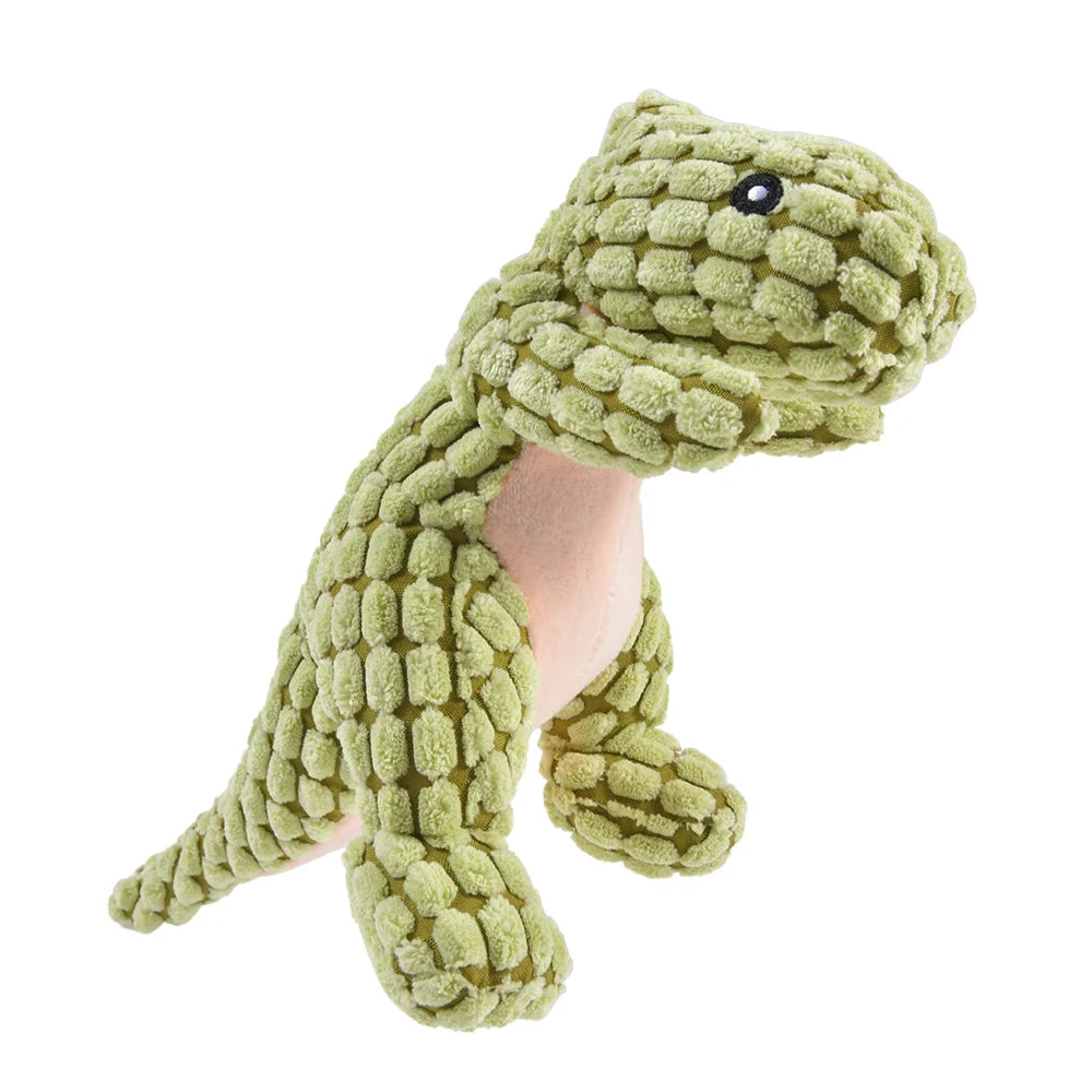 Jouet dinosaure en peluche pour chien & chat